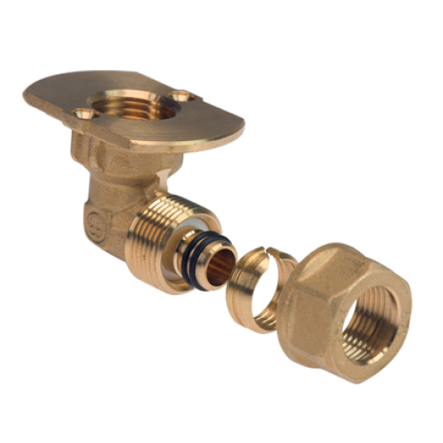 Γωνία Υδροληψίας 16x2 Brass Form 812 (Al-Pex)