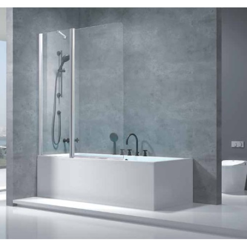 Aquarelle Bathtub Fresh 3 Καμπίνα μπανιέρας Διάφανη clear 120-122x145 cm