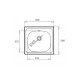 Pyramis Inset 1B  Ένθετος Νεροχύτης Inox Σατινέ 101036301 Μ50xΠ50cm Ασημί