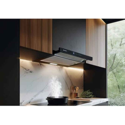 Pyramis PTC63335BG Συρόμενος Απορροφητήρας 60cm Μαύρος