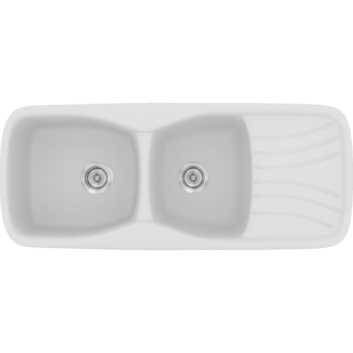 Sanitec Classic 311  Νεροχύτης 120x51 cm