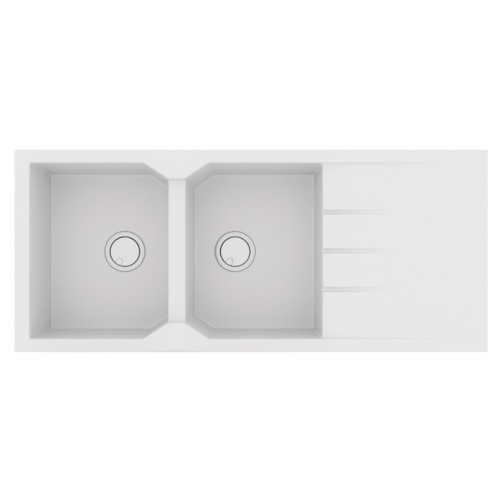 Sanitec Ultra Granite 800  Νεροχύτης 116x50cm 