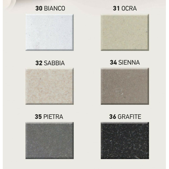 Sanitec Ultra Granite 818  Νεροχύτης 86x50cm Ocra