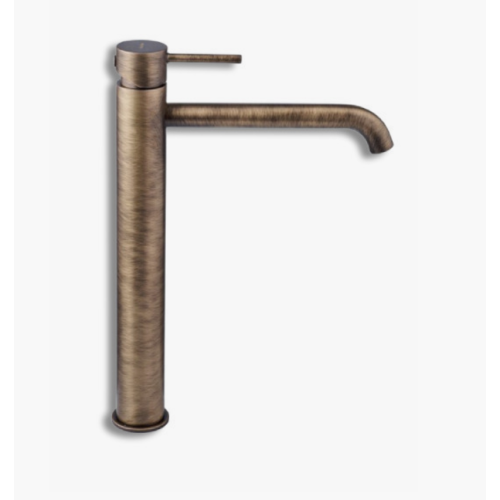 Viospiral Modea Etna Minimal Brushed Bronze 00-07013/BR Αναμεικτική Μπαταρία Νιπτήρα Πλήρες Σετ Brushed Bronze Ψηλή 