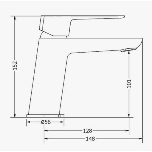 Viospiral Modea Leona Chrome 00-09001 Αναμεικτική Μπαταρία Νιπτήρα Πλήρες Σετ Χρωμέ 
