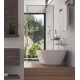 Viospiral Modea Drop Chrome 00-08502 Αναμεικτική Μπαταρία Λουτρού Πλήρες Σετ Χρωμέ 