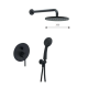 Viospiral Modea Etna Minimal 00-08700/B Ντουζιέρα Εντοιχισμού Πλήρες Σετ Black Matt