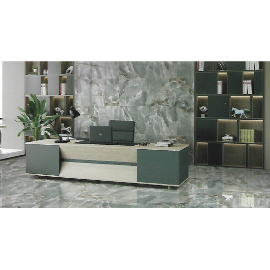 Andora Verde High Gloss 60x120 Πλακάκι Δαπέδου Εσωτερικού  Χώρου  Rettificato Πορσελανάτο  Πράσινο
