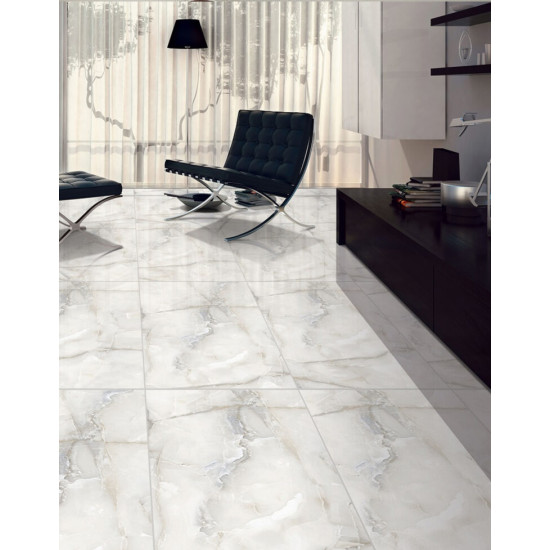 Aquarius Onyx Grey 60x120 Πλακάκι Δαπέδου Εσωτερικού  Χώρου  Rettificato Πορσελανάτο  Γκρί