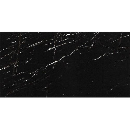 Blend Black High Gloss 60x120 Πλακάκι Δαπέδου Εσωτερικού  Χώρου  Rettificato Πορσελανάτο  Μαύρο