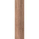 Barkwood Walnut Πλακάκι Δαπέδου Εσωτερικού Χώρου Τύπου Ξύλου Πορσελανάτο Ματ 15x60 cm Καφέ