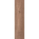 Barkwood Walnut Πλακάκι Δαπέδου Εσωτερικού Χώρου Τύπου Ξύλου Πορσελανάτο Ματ 15x60 cm Καφέ