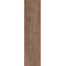 Barkwood Walnut Πλακάκι Δαπέδου Εσωτερικού Χώρου Τύπου Ξύλου Πορσελανάτο Ματ 15x60 cm Καφέ