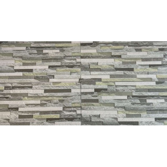 Πλακάκι Επένδυσης Τοίχου Πέτρα Romania grey 30x60 cm
