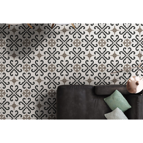 Πλακάκι δαπέδου παλαιού τύπου Derby Grey 45 x 45cm